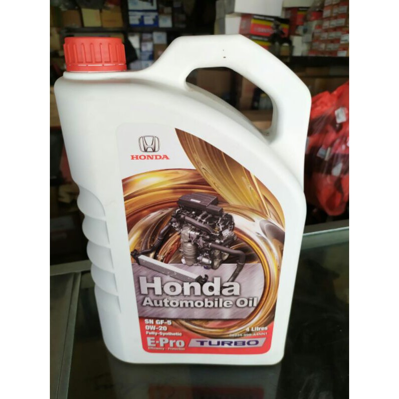 Oli Mesin Mobil E-Pro EPRO TURBO 4 Liter  Honda Civic Turbo CRV Turbo Accord Turbo o