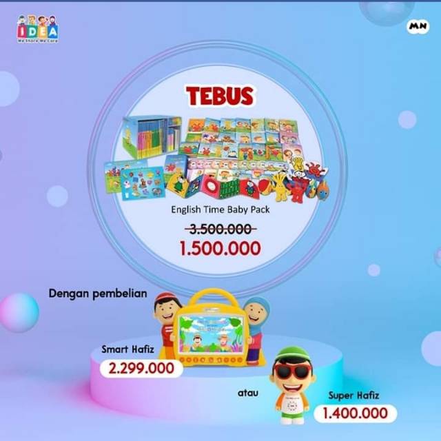 Promo Smart Hafiz Tebus Murah English Time Baby Pack Sufiz Shopee Indonesia