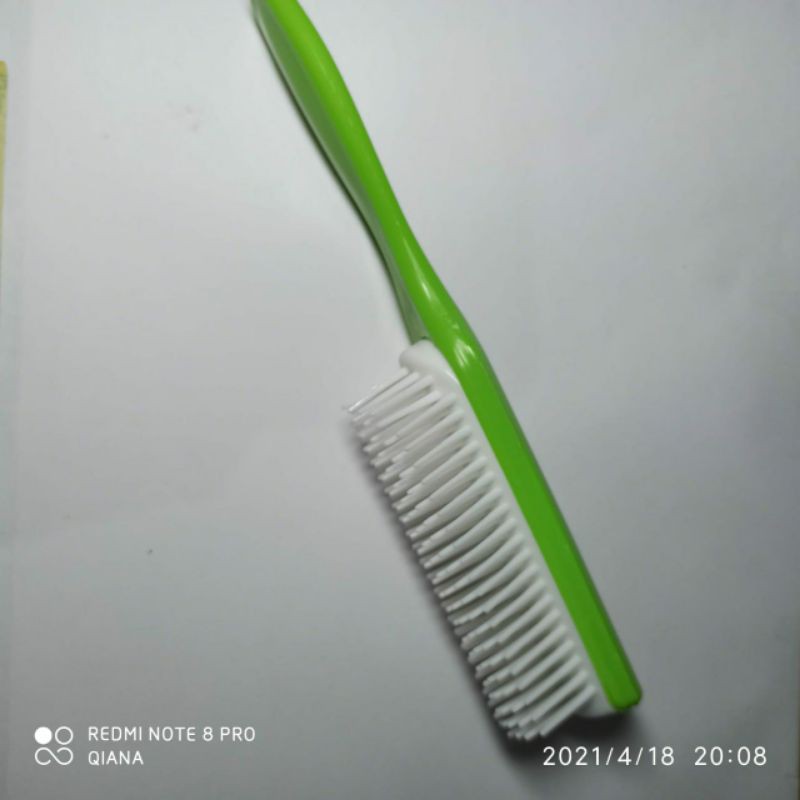 Hot item Sisir rambut plastik tebal pelurus rambut blow hair stile comb