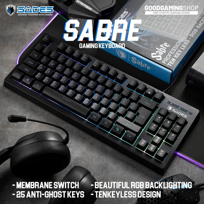 Sades Sabre - Gaming Keyboard