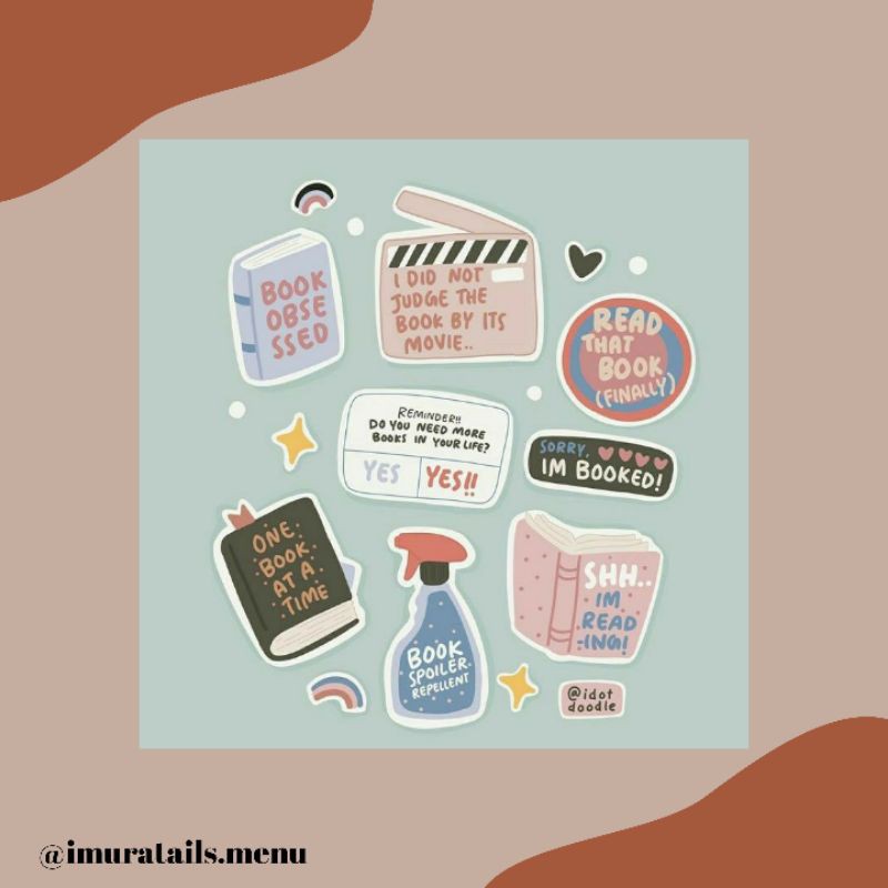 42pcs Sticker Tumblr Stationary 1