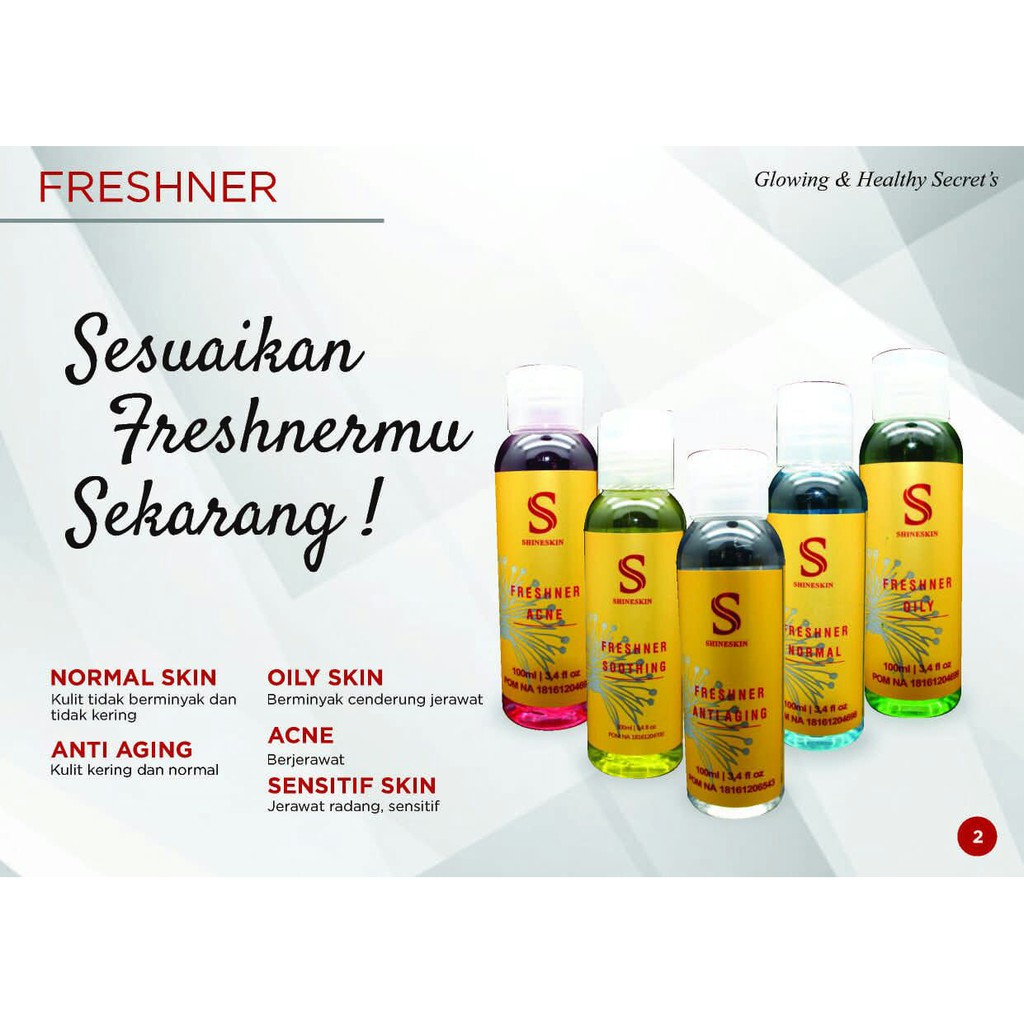 PROMO.. PROMO.. Shineskin Freshner ato penyegar