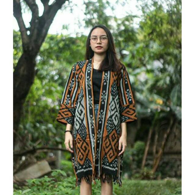 SABRINA LONG OUTER TENUN / KIMONO TENUN