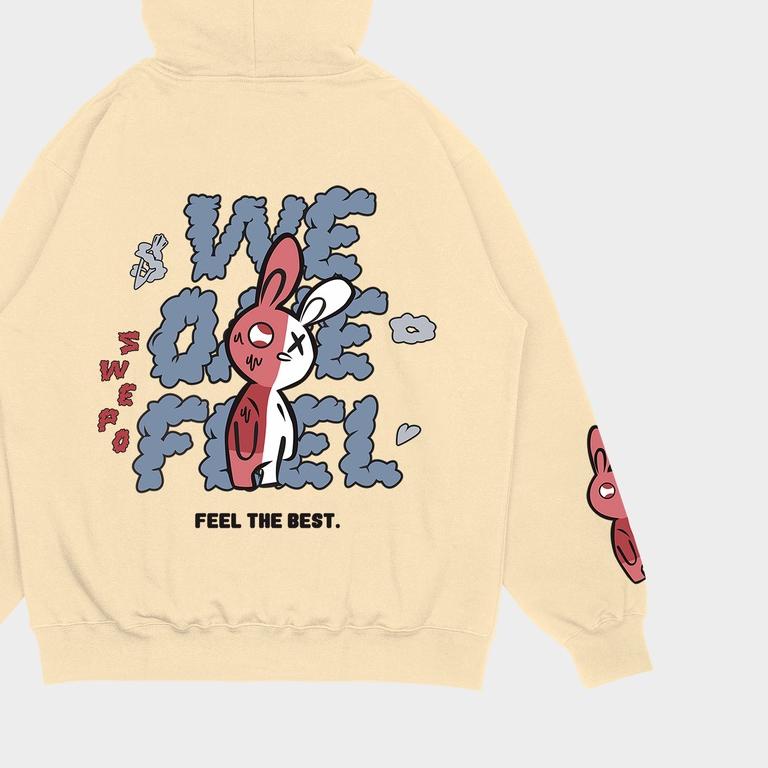 ♢ SWEATERPOLOSID Hoodie Jumper We One Feel M-XXL (Pria & Wanita) ❁