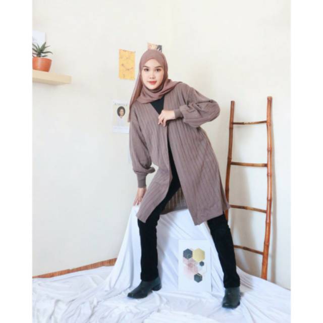 Long Cardigan / ardigan Rajut / Cardigan Rajut Premium