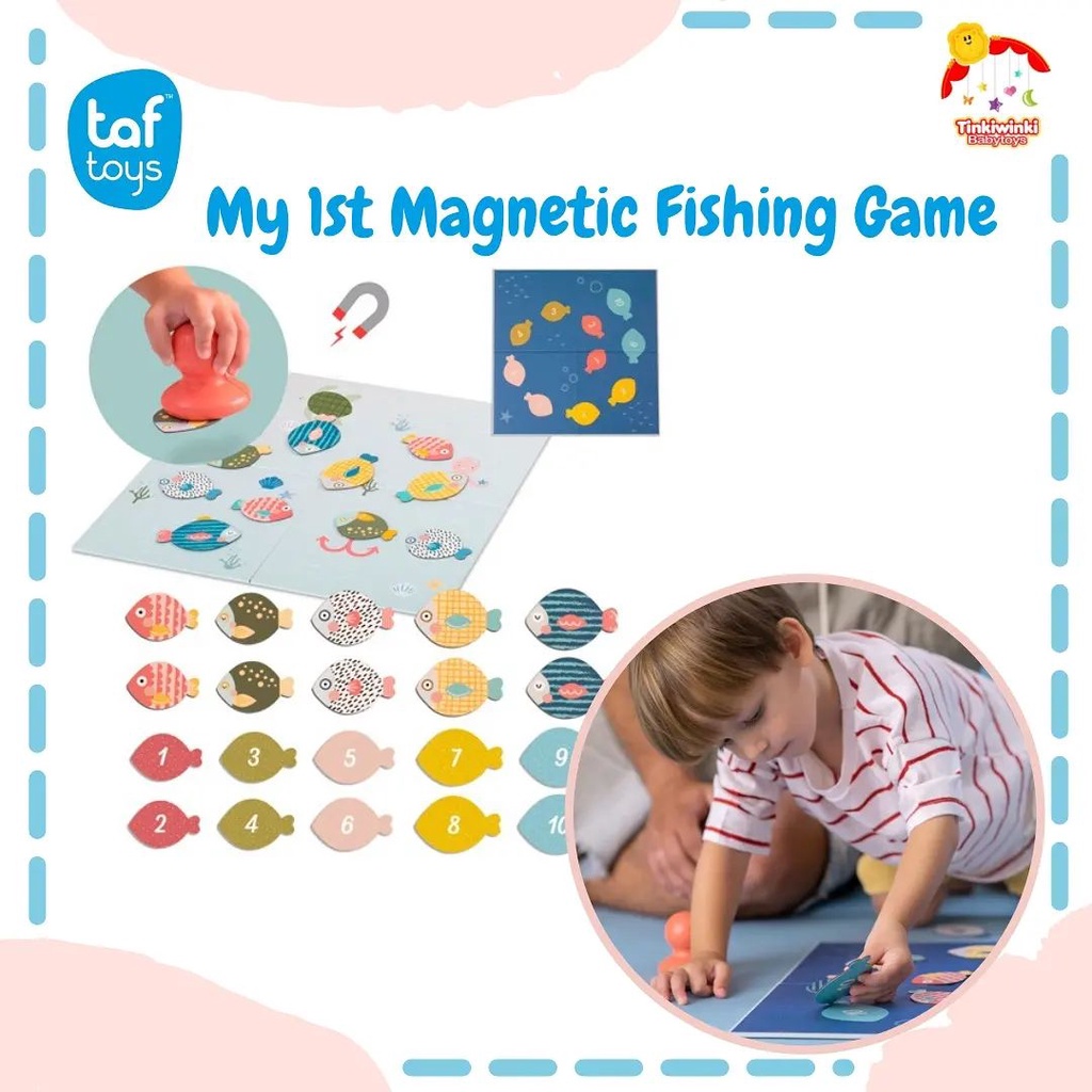 Taf Toys My 1st Magnetic Fishing Game Mainan Anak