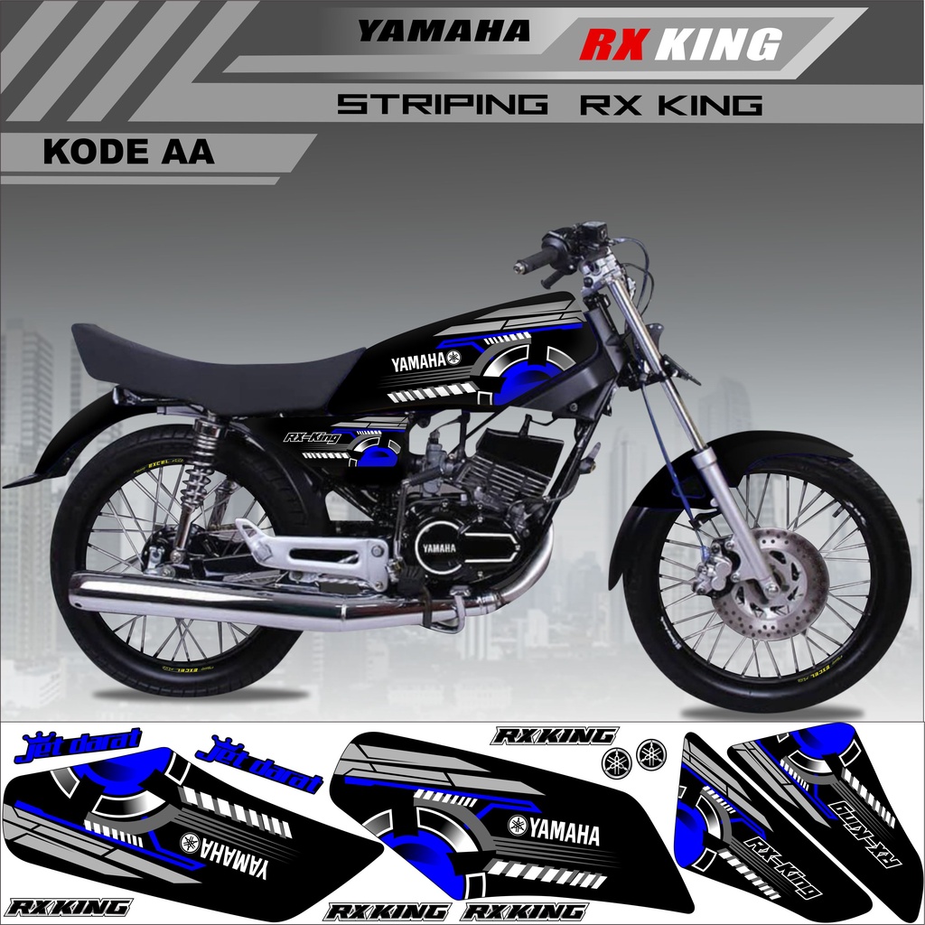 Striping Rx King Variasi/ Stiker Custom Rx King / Sticker Rx King VARIASI AA