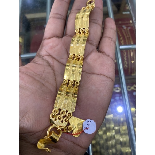 Terbaru#Gelang emas asli kadar 99/24k dewasa