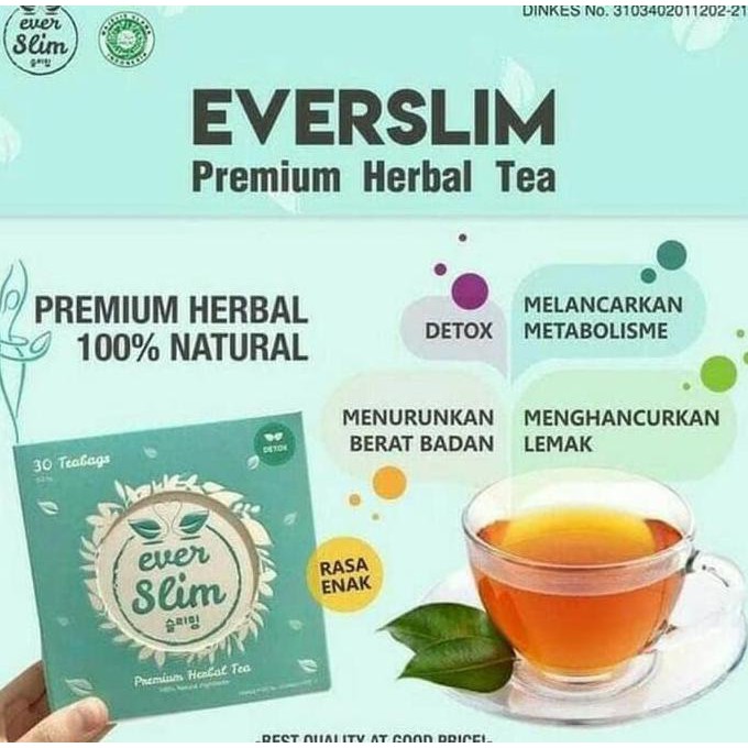 

Jual!Jual! Everwhite Slim Premium Herbal Tea 30Ea