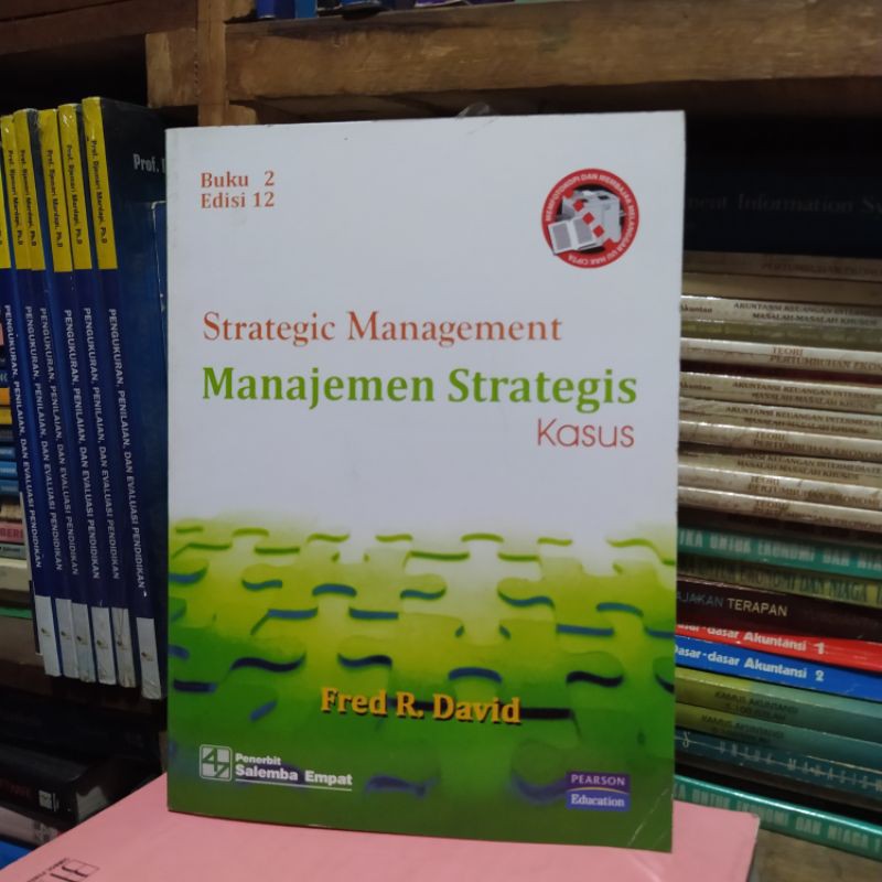 manajemen strategi kasus buku 2 edisi 12 by fred r. david