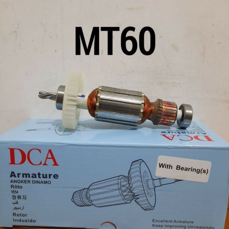 DCA Angker Bor 10mm Maktec Armature Bor Rotor Bor Listrik Maktec MT-60 MT60 MT 60 DCA