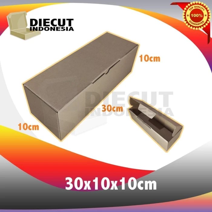 

kardus box pizza karton diecut uk 30x10x10cm