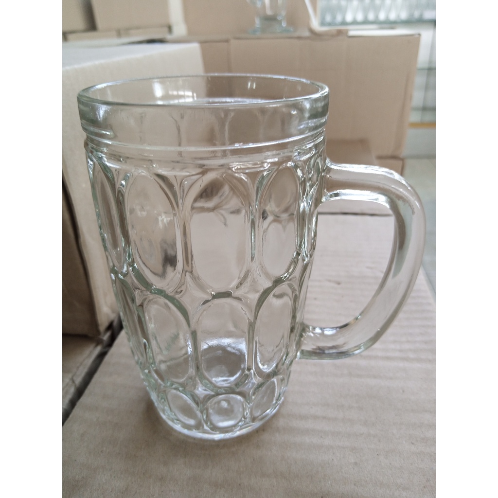 Souvenir Gelas Kaca Aestetic Mug Cantik Cangkir Kopi Gelas Hias Gagang Ie13 Gelas Set Beling