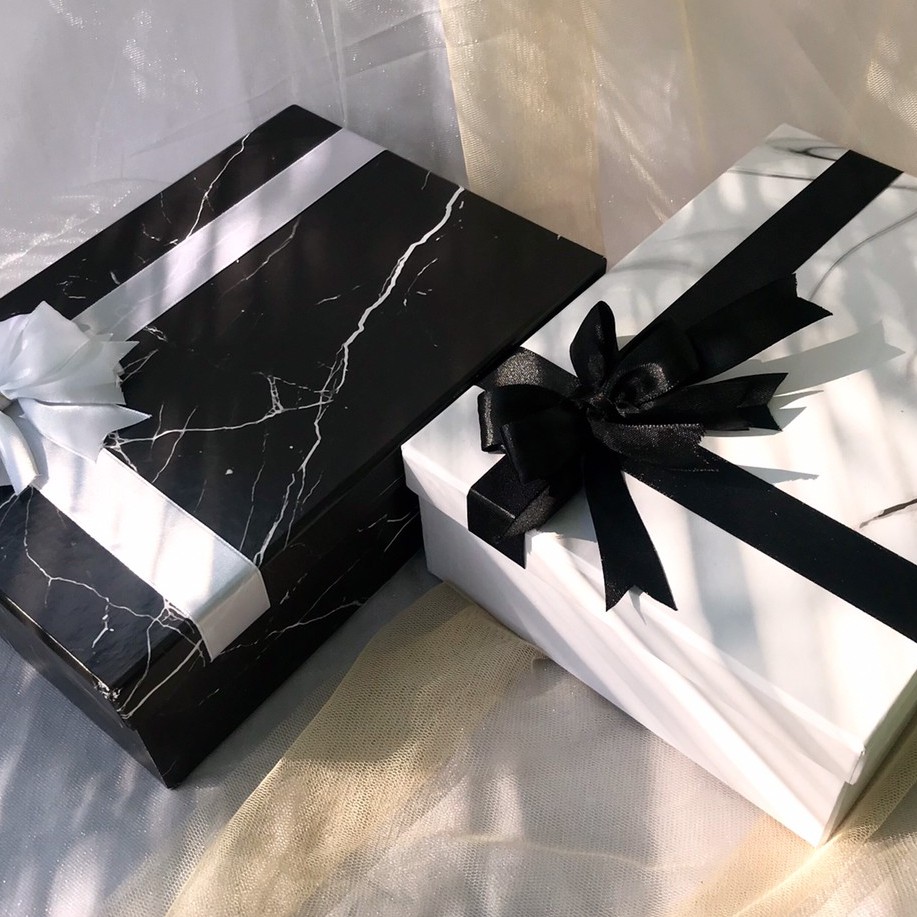 

Gift Box Hampers Kado Hadiah Marbel Size Box 30 cm x 20 cm x 10 cm Premium Termurah Berkualitas Kekinian