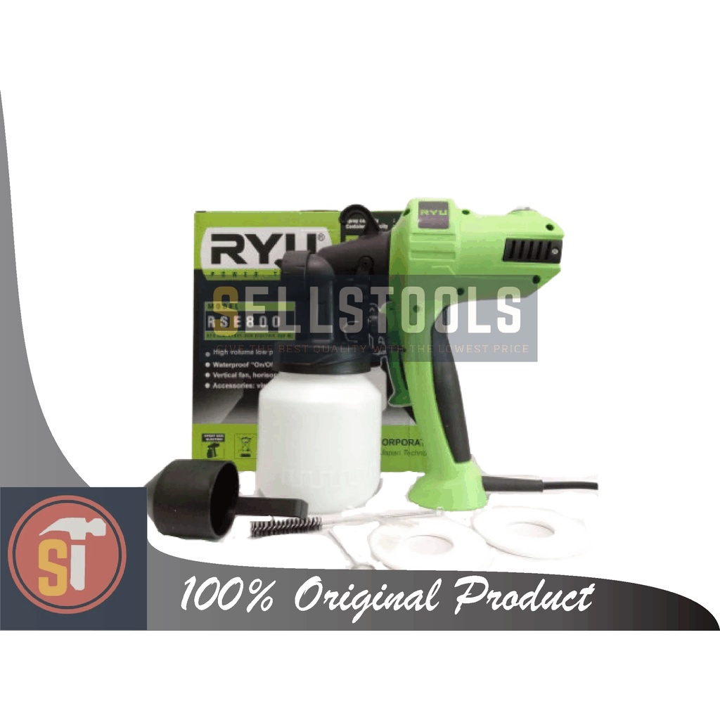 RYU Spray Gun Elektrik / Semprotan Cat Listrik Spray Gun Electrik RSE 800 Paint Gun Elektrik