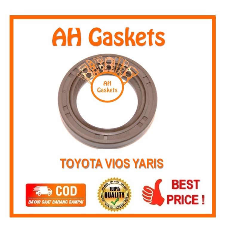 Oil Seal Toyota Vios Yaris Seal Kurk As Depan Toyota Vios Yaris Seal Timing Cover Toyota Vios Toyota