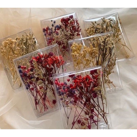 Five Dried Flowers Bundle - Paket Lima Bunga Kering