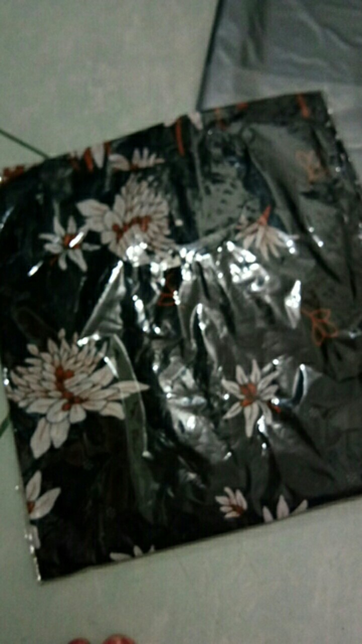 Maura Couple. Sania Ruffle Batik Couple