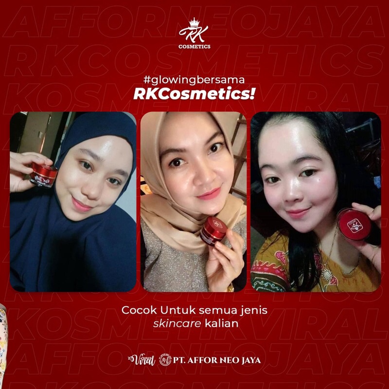 RK Red Jelly Premium Skin Booster Kosmetik Viral Hempas Flek Hitam/Jerawat/Mencerahkan