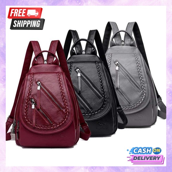 Michael Kors / Mk / F019 / Original / Ransel / Stylish Backpack / Backpack Multifungsi / Ransel Wani