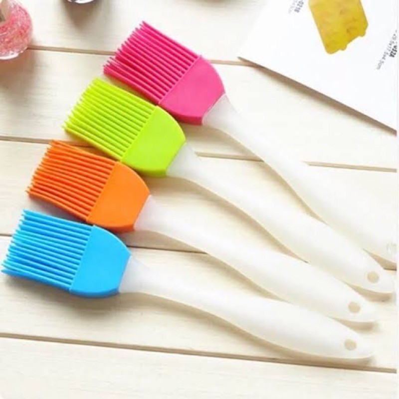 

kuas silicone brush silicon silikon warna random