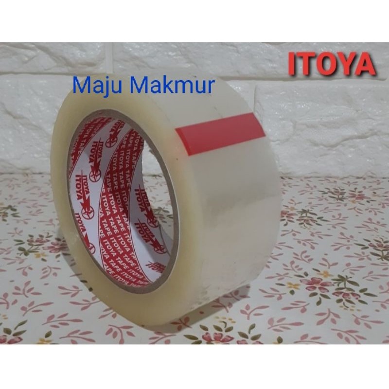 

Lakban Bening 2 inchi fortis Merah