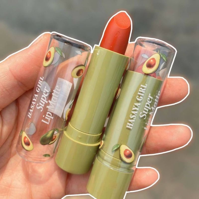 ❤G.A.SHOP❤ HASAYA GIRLS AVOCADO SUPER MATTE LIPSTIK