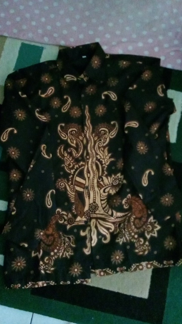 Keris Sogan Kemeja Batik Pria Lengan Panjang Batik Pria Lengan Panjang Kemeja Batik Pria By Gba