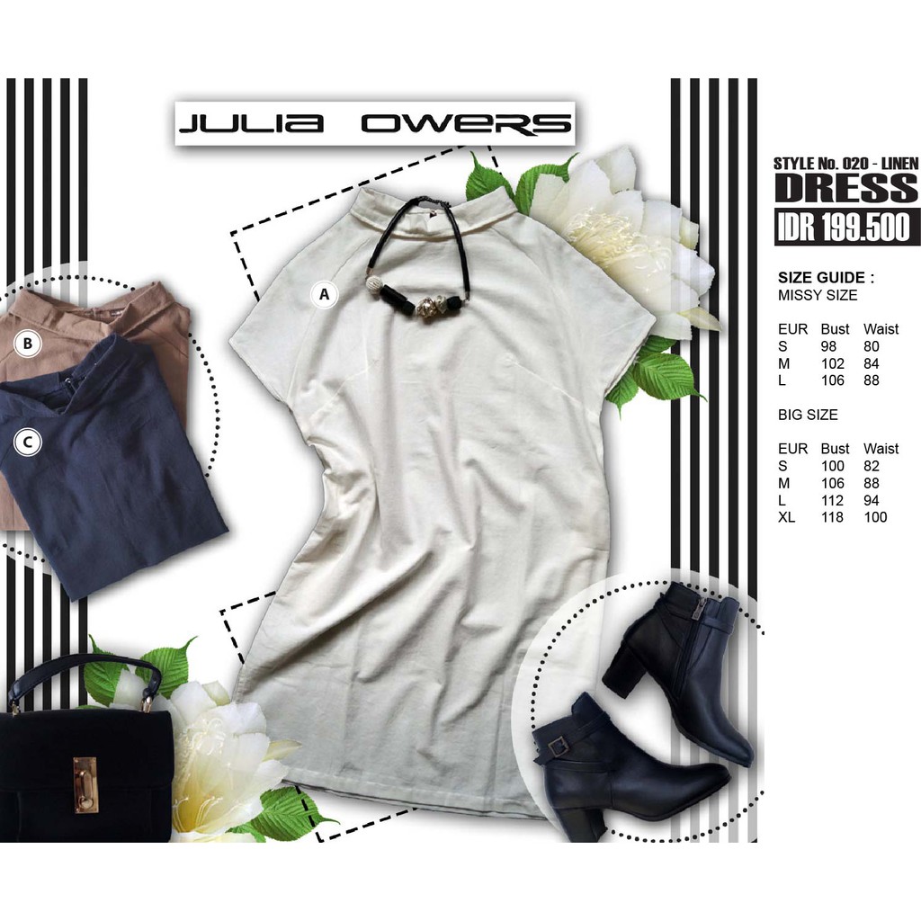 Dress Linen Style 020