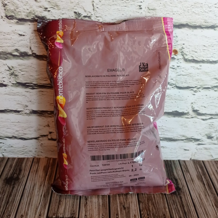 

Emagel Pure Gelato Stabilizer / Emulsifier Ice Cream Emagel/B - 100 gr