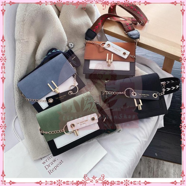 Tas Selempang Emily Fashion Wanita Sling Bag Style Korea