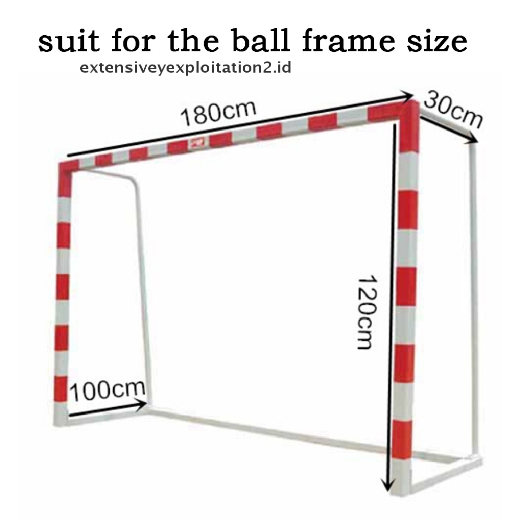 (Hotter1) Gawang Sepak Bola Anak 6x4ft Post Net Set