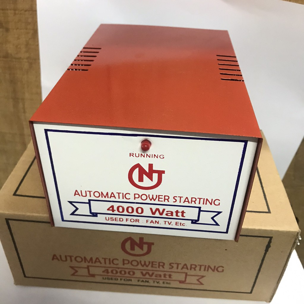 Inverator Enje 4000 Watt power start auto start kj 4000w anti jeglek penahan daya listrik stabilizer