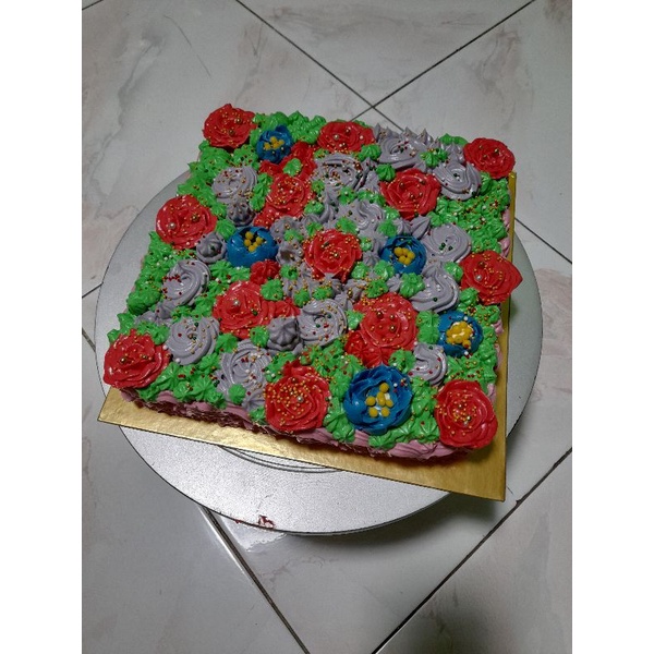 

Flower cake