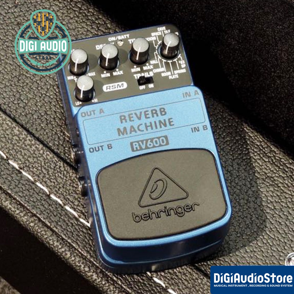 Efek Stompbox Behringer RV600 Reverb Effect Pedal Gitar Bass Keyboard Stompbox