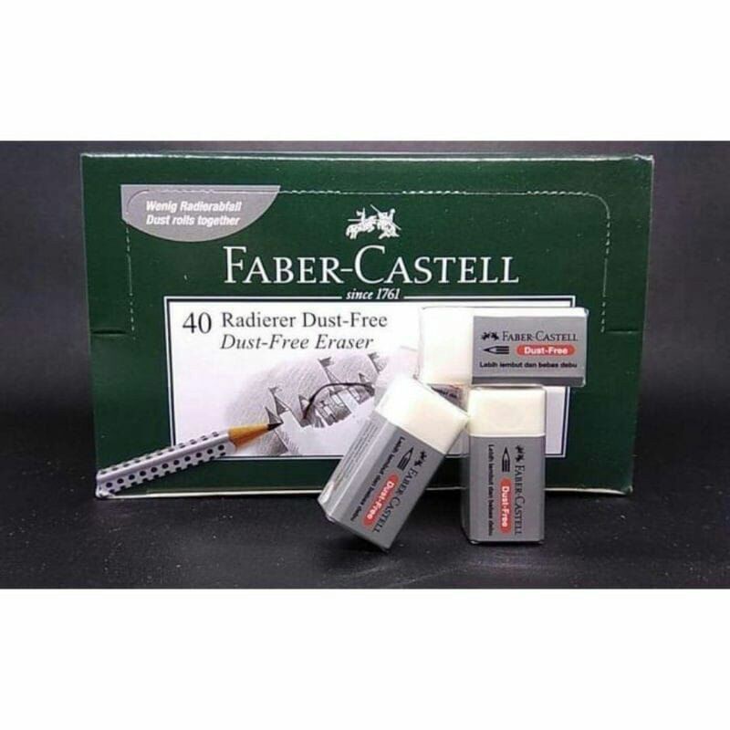 

Penghapus Putih Faber Castell Stip White Dust Free Small