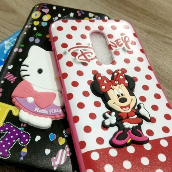Ready Redmi 5 Plus Case 3D Motif Karakter Case Redmi 5+ Motif 3D Karakter
