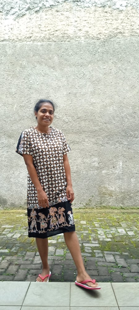 Maura Couple - Sania Ruffle Batik Couple Ori Ndoro Jowi Garansi Termurah Shopee -  Batik Solo Modern