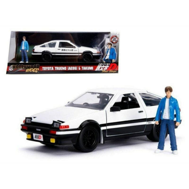 Jada toys Skala 1:24 Hollywood rides Toyota Trueno ae86 & Takumi