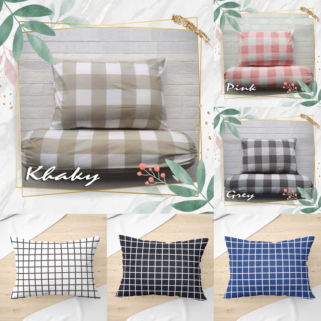 SARUNG BANTAL &amp; SARUNG GULING MOTIF AESTHETIC | Sarung Bantal Guling Sprei Aesthetic