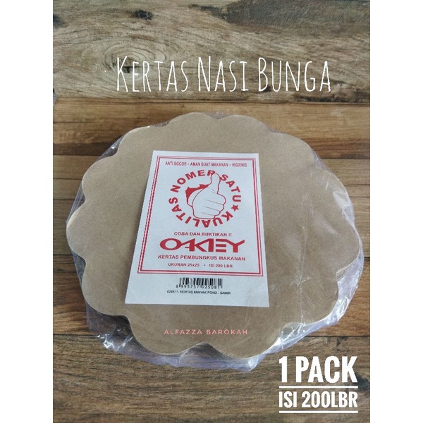 

Kertas Nasi Bulat | Kertas Nasi Bunga