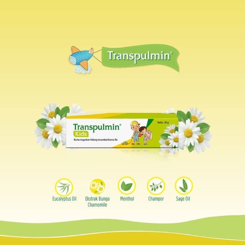 Transpulmin Baby & Kids Balsam Pereda Batuk Pilek Flu