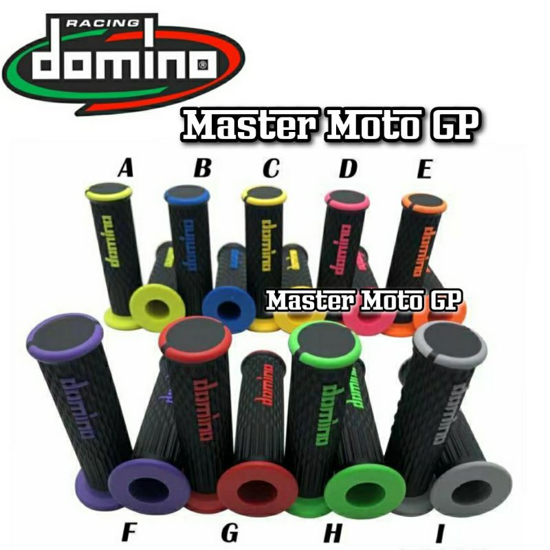 Grip domino sisik SBJ03 Grip domino 754 import berqualitas handgrip Domino racing Handfat domino 754 mio beat vario scoopy vixion Rxking Rxz scorpio R15 R25 Nmax PCX lexi freego xride vario160 nmax new mx