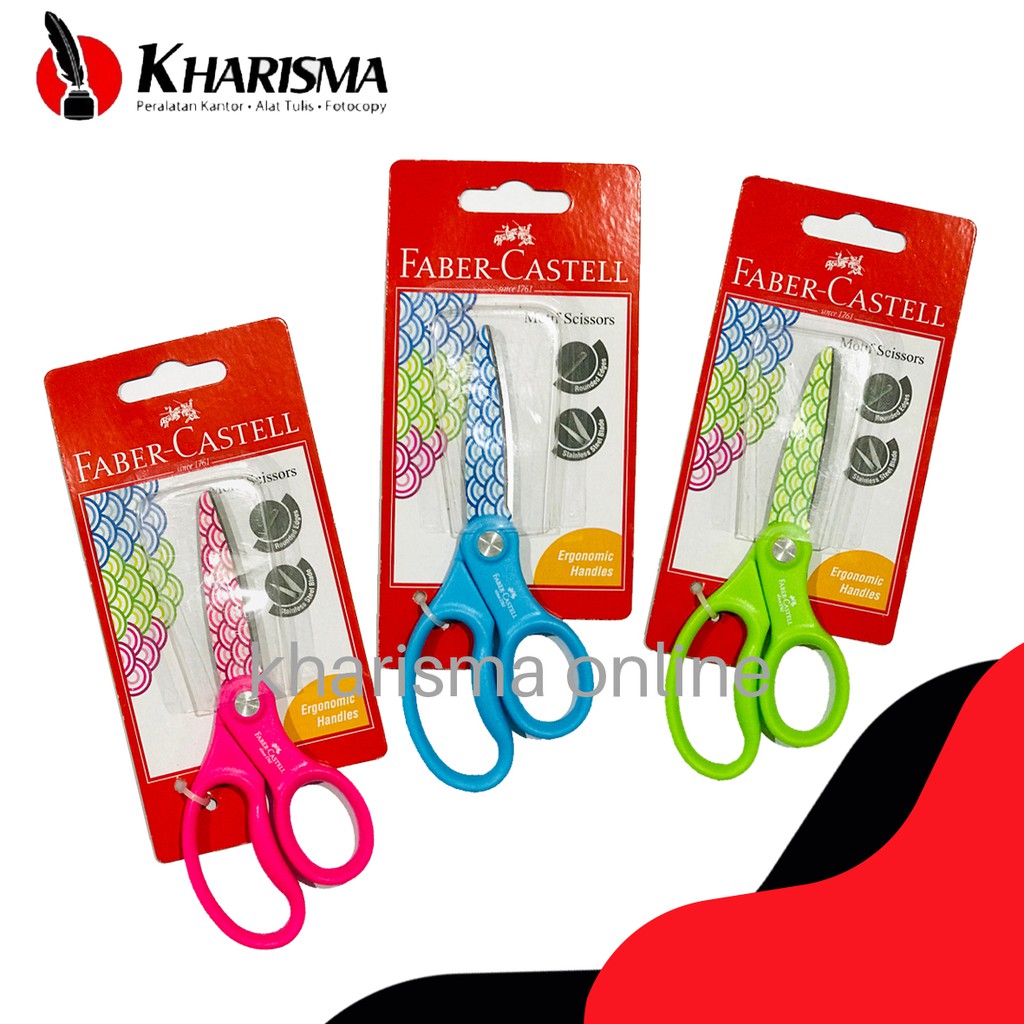 

Faber-Castell Gunting Motif Anak Lucu Scissors
