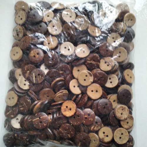 Kancing baju gepeng Batok 21mm isi 200pcs