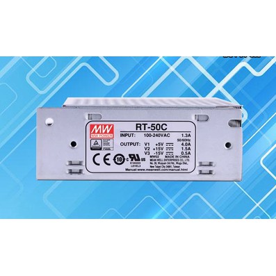 RT-50C 50W + 5V + 15V -15V tiga keluaran catu daya switching