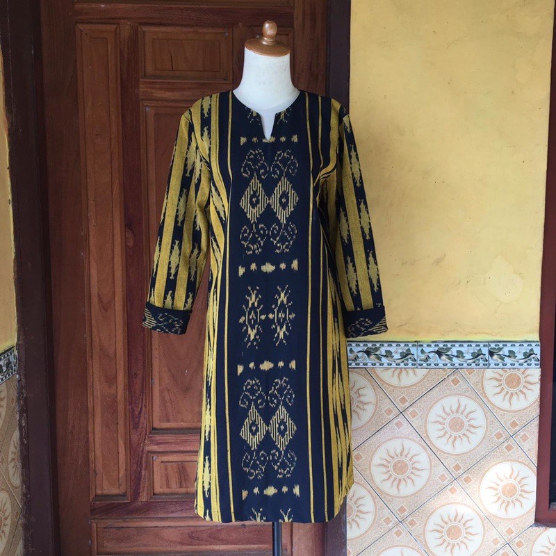 Dress Tenun Jayanagara Original Handmade