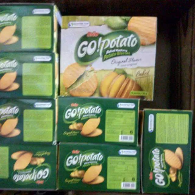 Biskuit kentang go potato