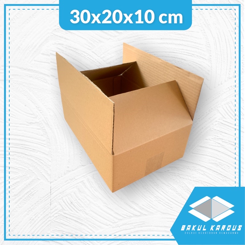 

kardus packing kardus online shop box 30X20X10 cm