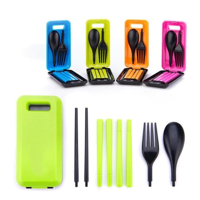 SENDOK MAGIC yunra spoon fork chopsticks SENDOK PORTABLE